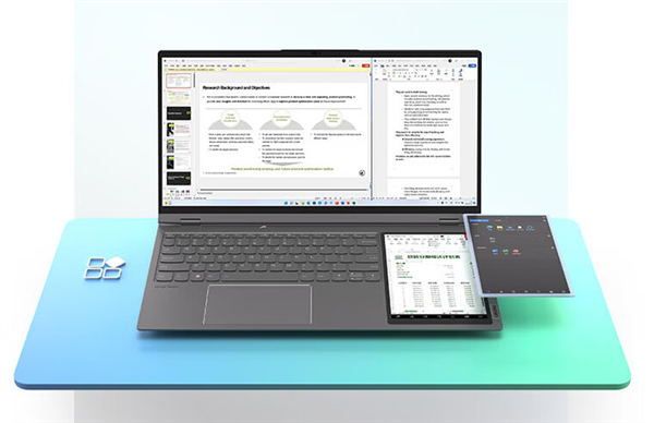 两块屏幕！联想17.3英寸21:10带鱼屏笔记本发布：7999元起