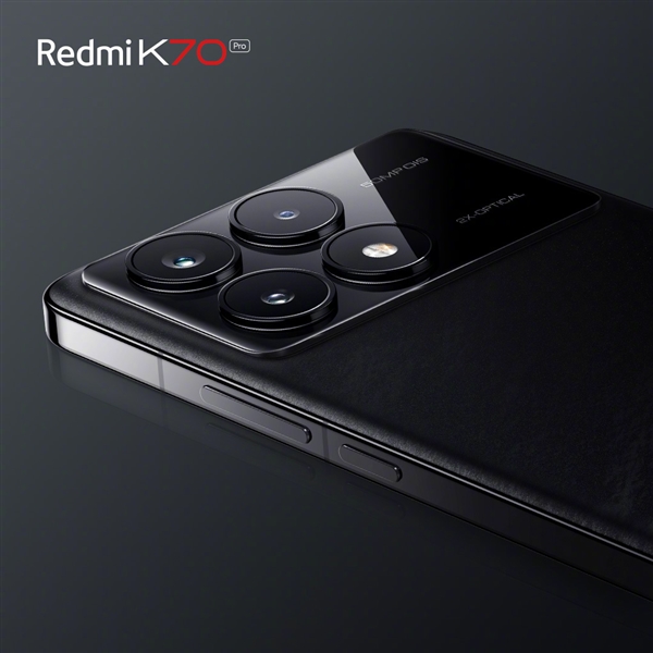 直边直屏！Redmi K70“墨羽”配色外观正式公布