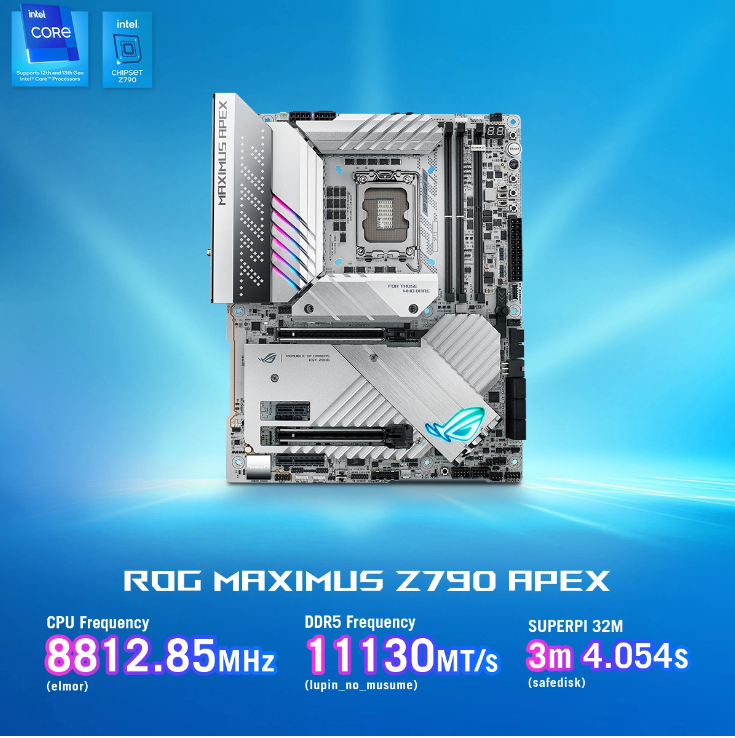 10 年来最高 CPU 频率！英特尔 i9-13900K 超频至 8.8GHz