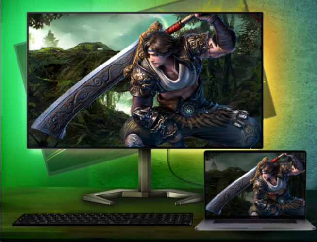 飞利浦剑圣 M5000 显示器降至 4299 元：四窄边 4K 144Hz，HDR600