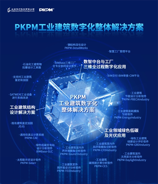 构力科技PKPM工业建筑数字化整体解决方案全新发布